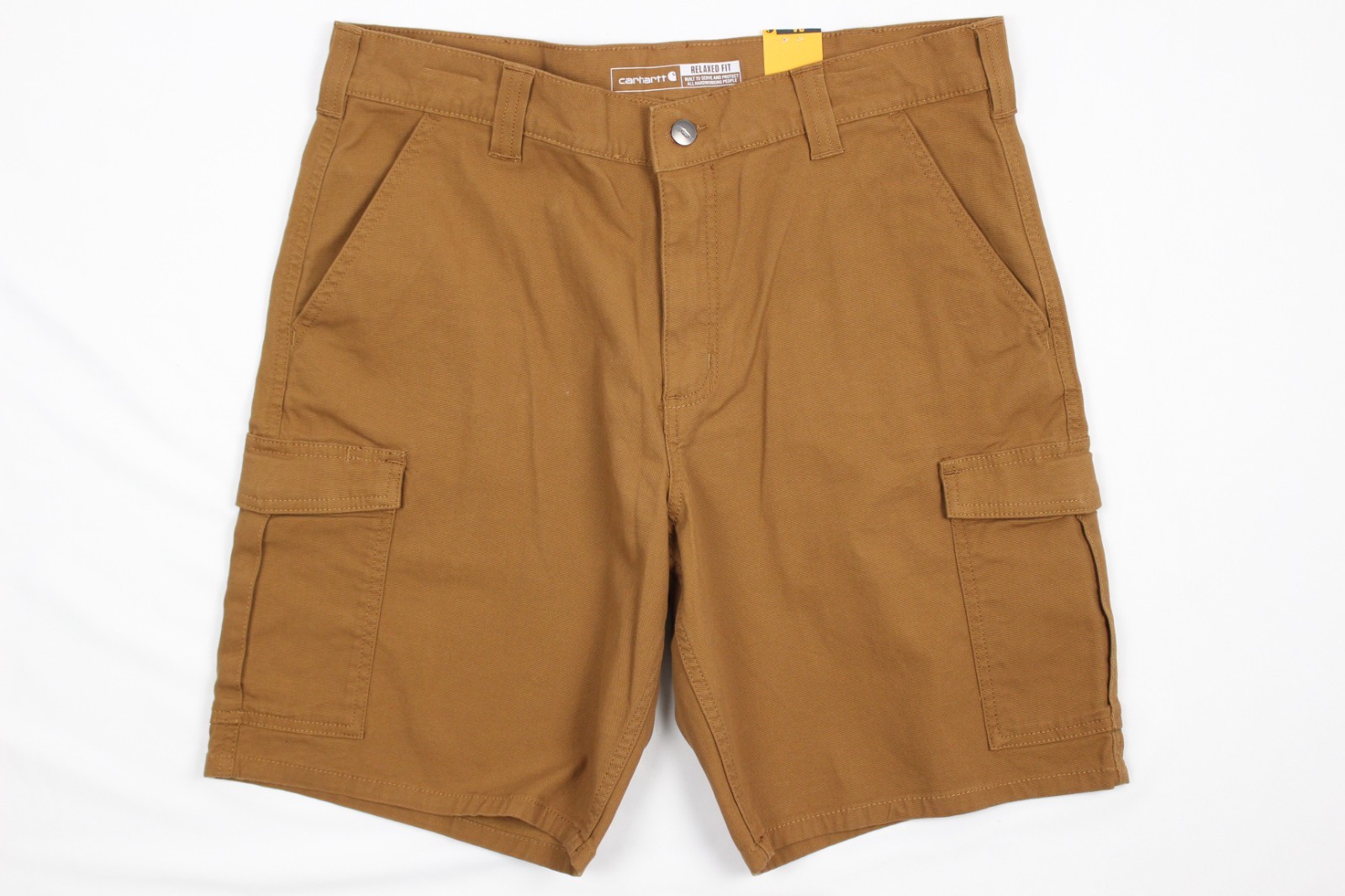 Carhartt Men’s 9″ Work Cargo Shorts Rugged Flex Relaxed Fit Brown 106984