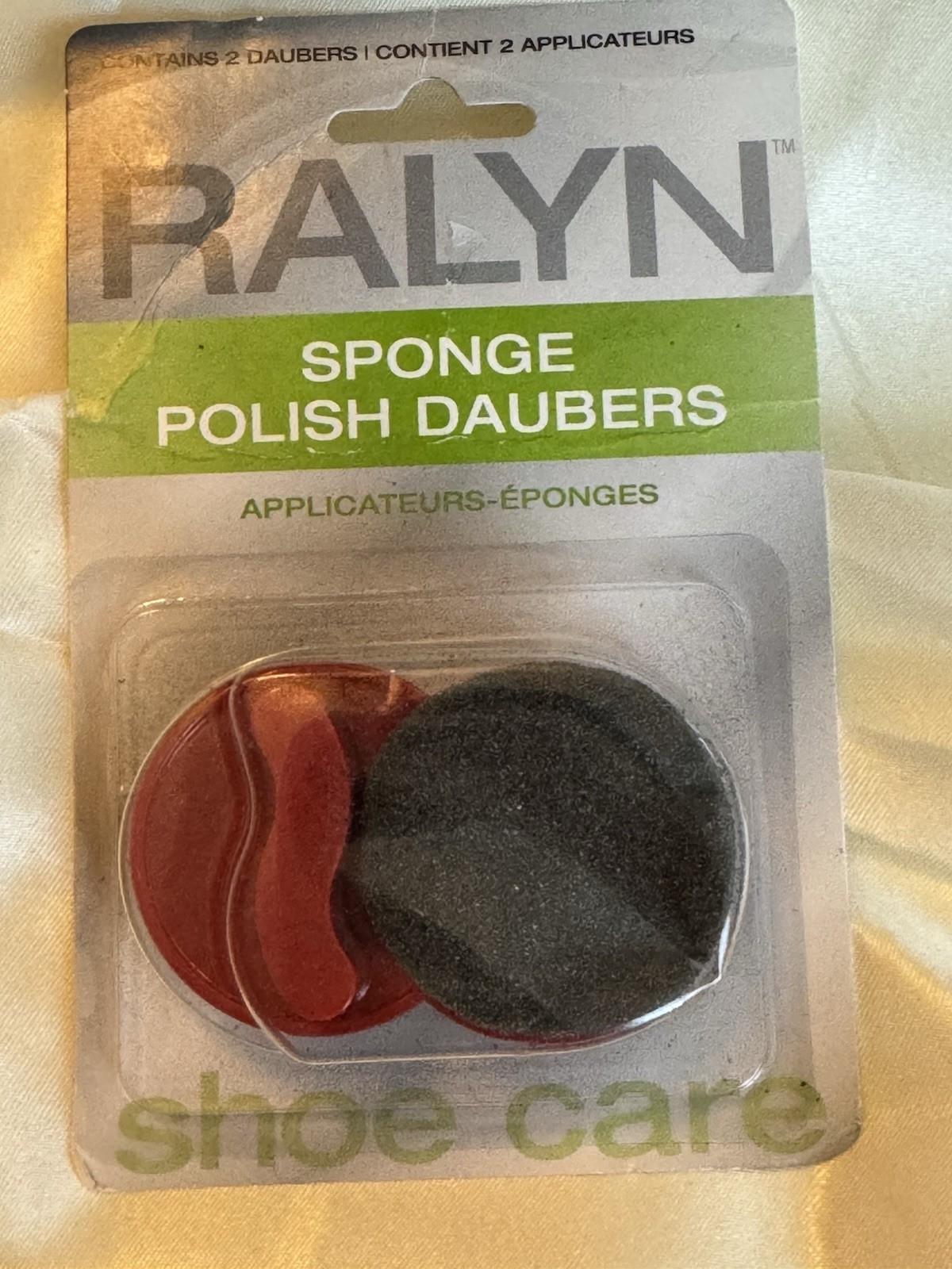 Ralyn Sponge Polish Daubers Shoe Care Applicators 2 Pack MPN 11509