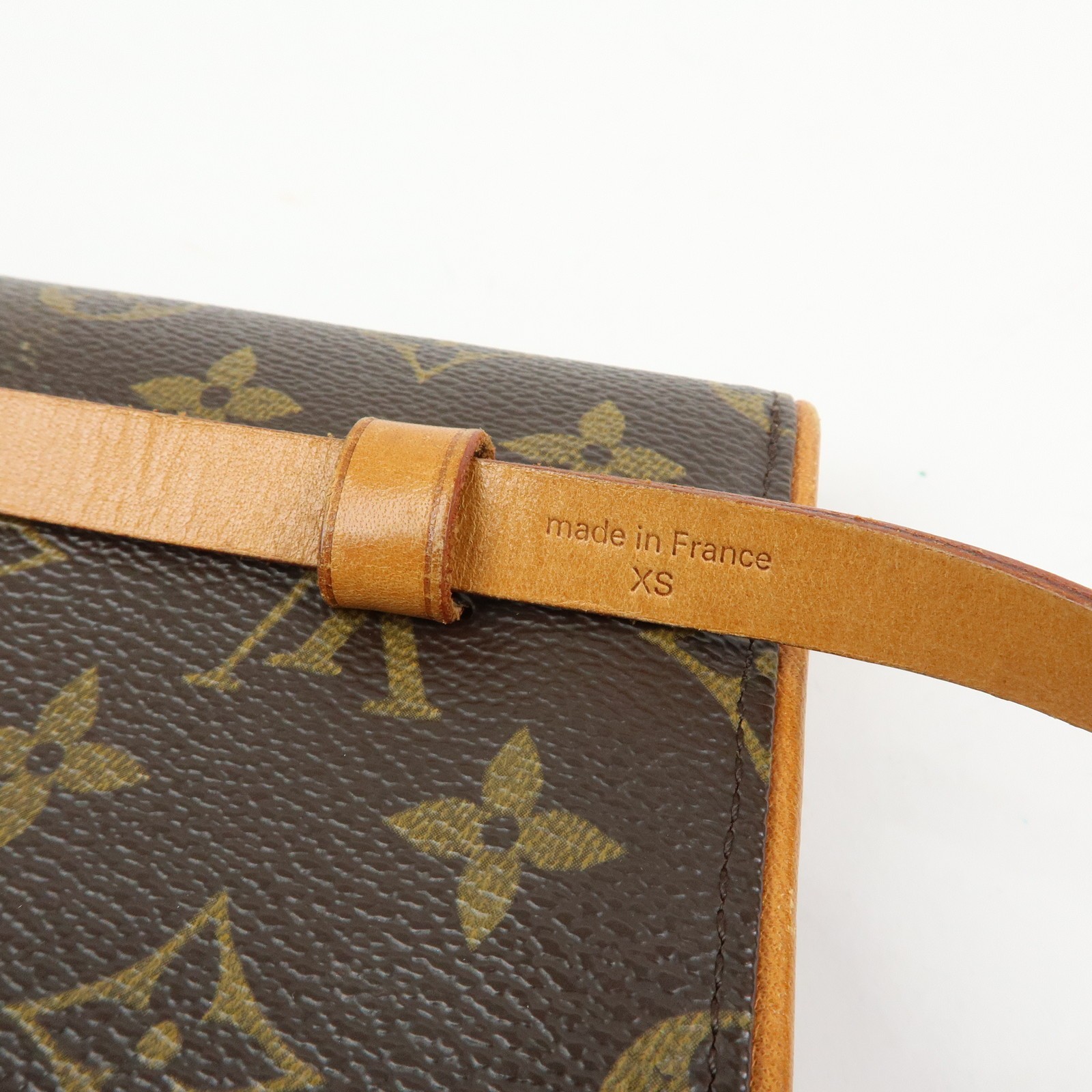 Louis Vuitton Monogram Pochette Florentine XS Waist Bag Belt M51855 Used F/S
