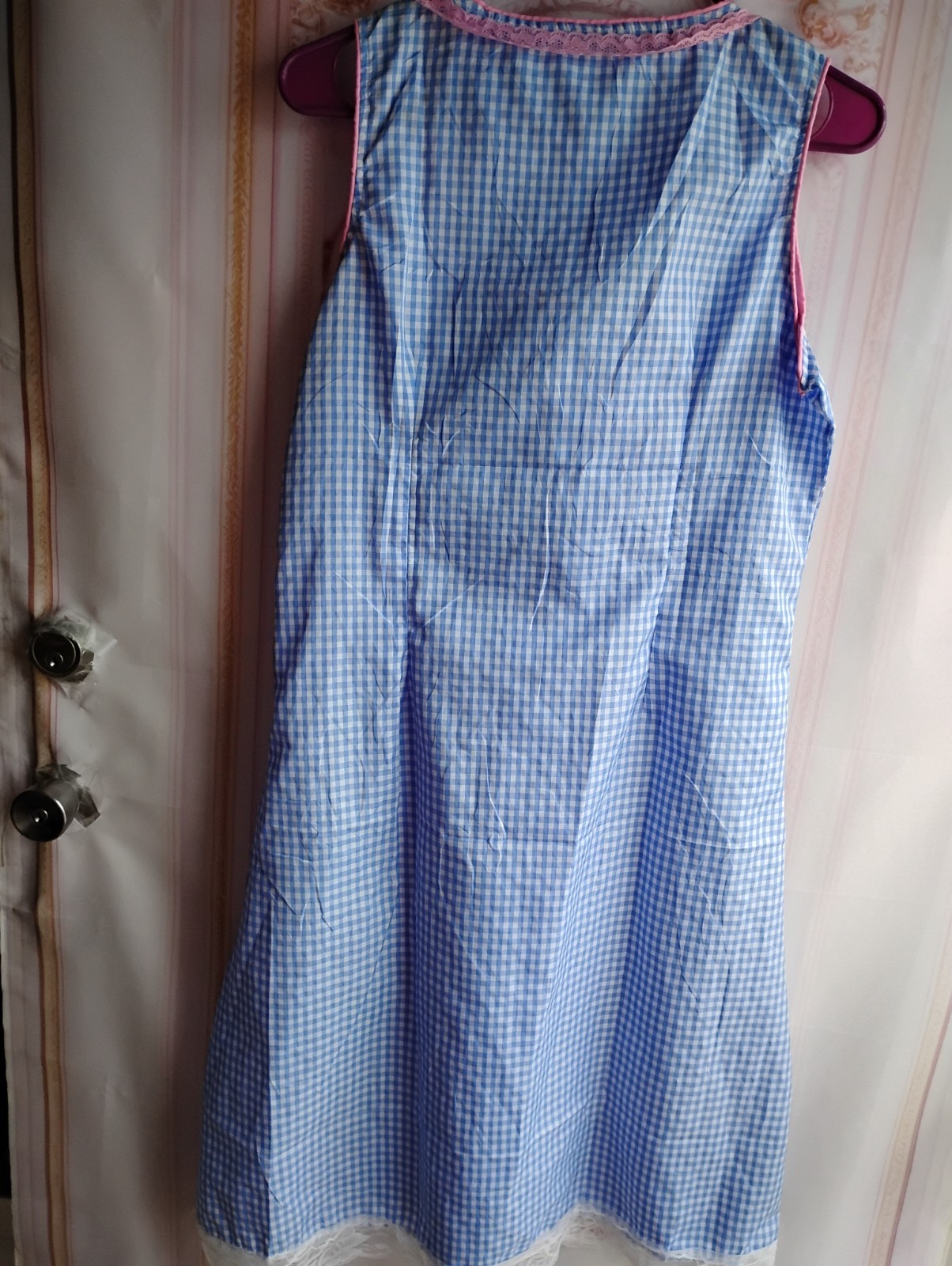 Sz 10/12. Germany,Waitress,Trachten,Oktoberfest,Dirndl Dress 1-pc,Blue,Pink