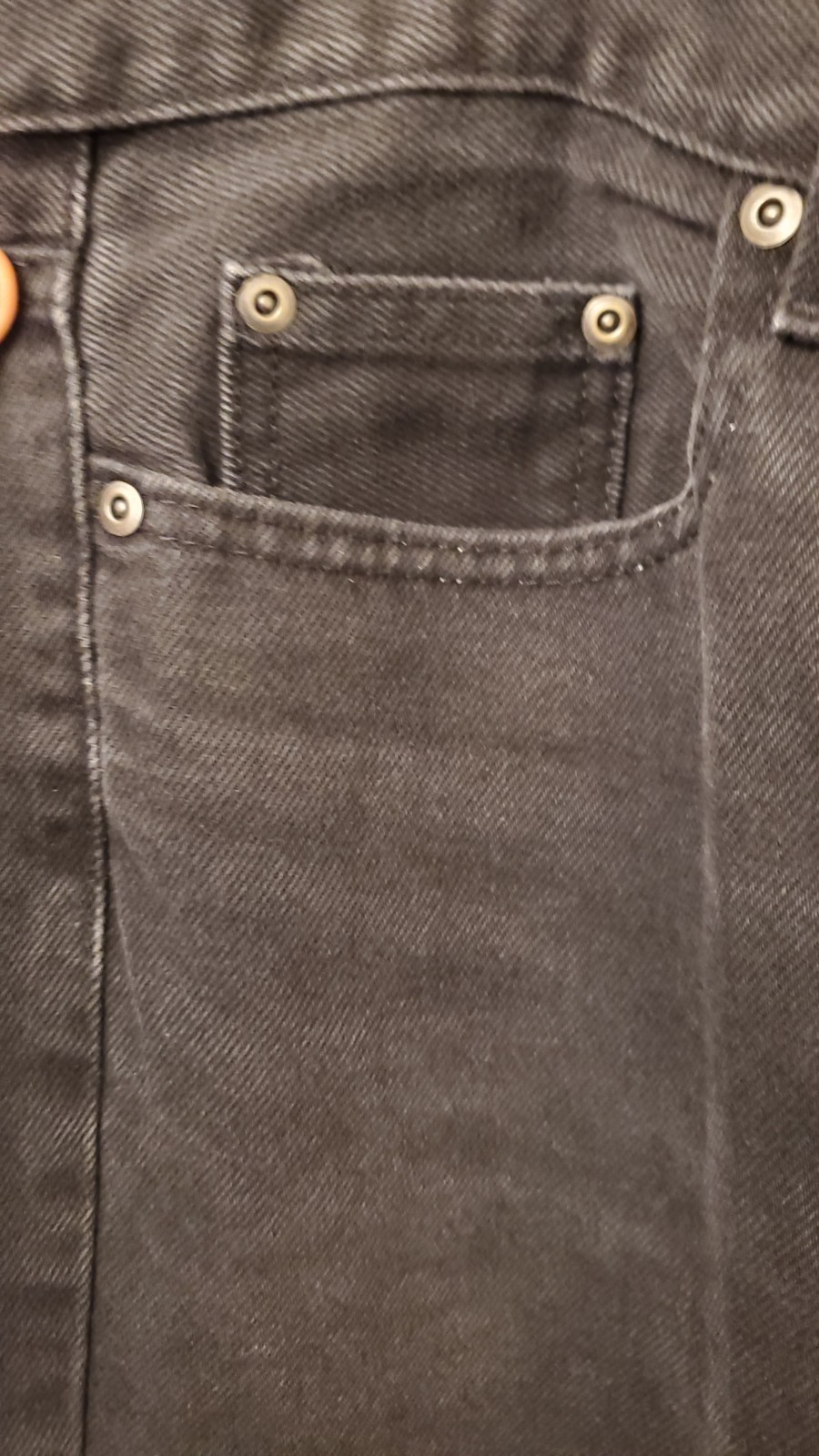 George – Jeans Black- 36 x 32 – Regular