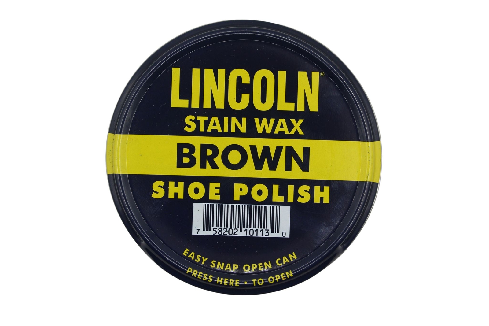 Lincoln Stain Wax Shoe Polish 2 1/8 oz