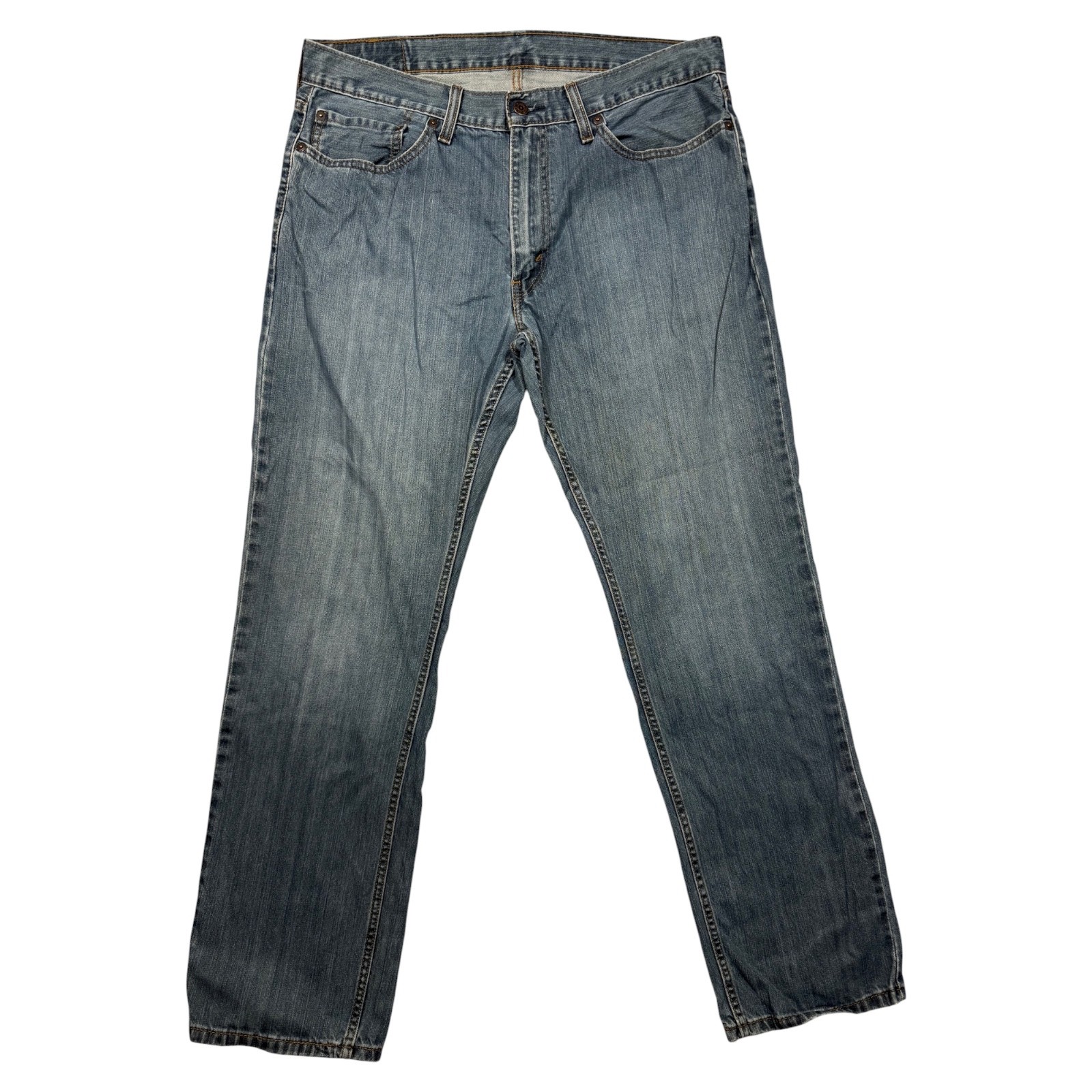 Levi’s 559 Blue Straight Leg Relaxed Fit Zip Fly Men’s Jeans Size 36W 32L