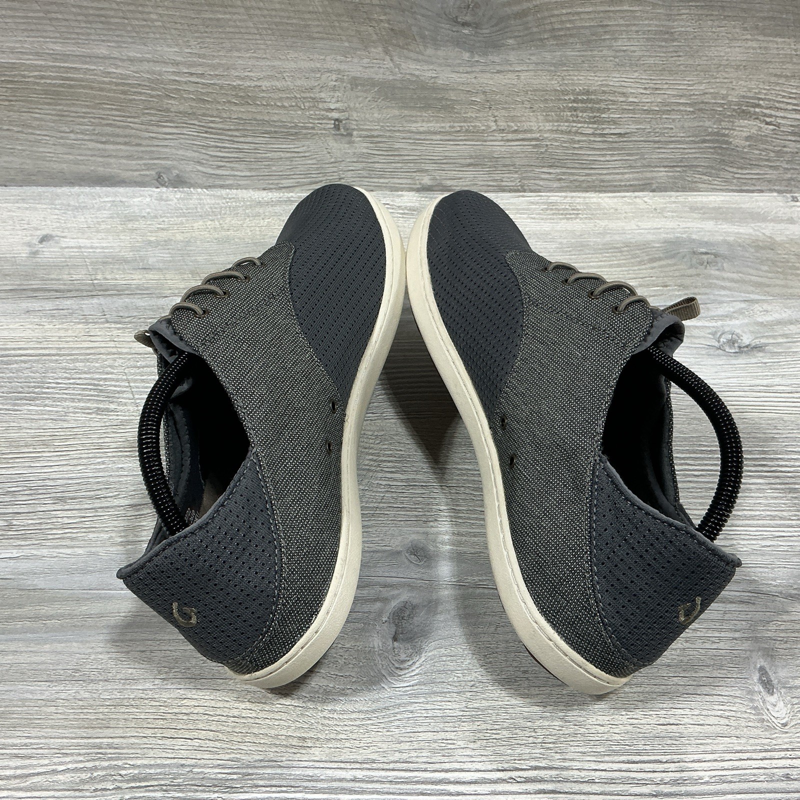 OLUKAI Nohea Moku Gunmetal Gray Casual Shoes Mens Size US 10.5 EUR 43.5