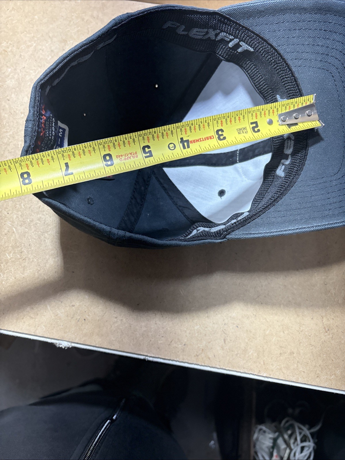 Salty Crew hat Black Flex Fit S-M