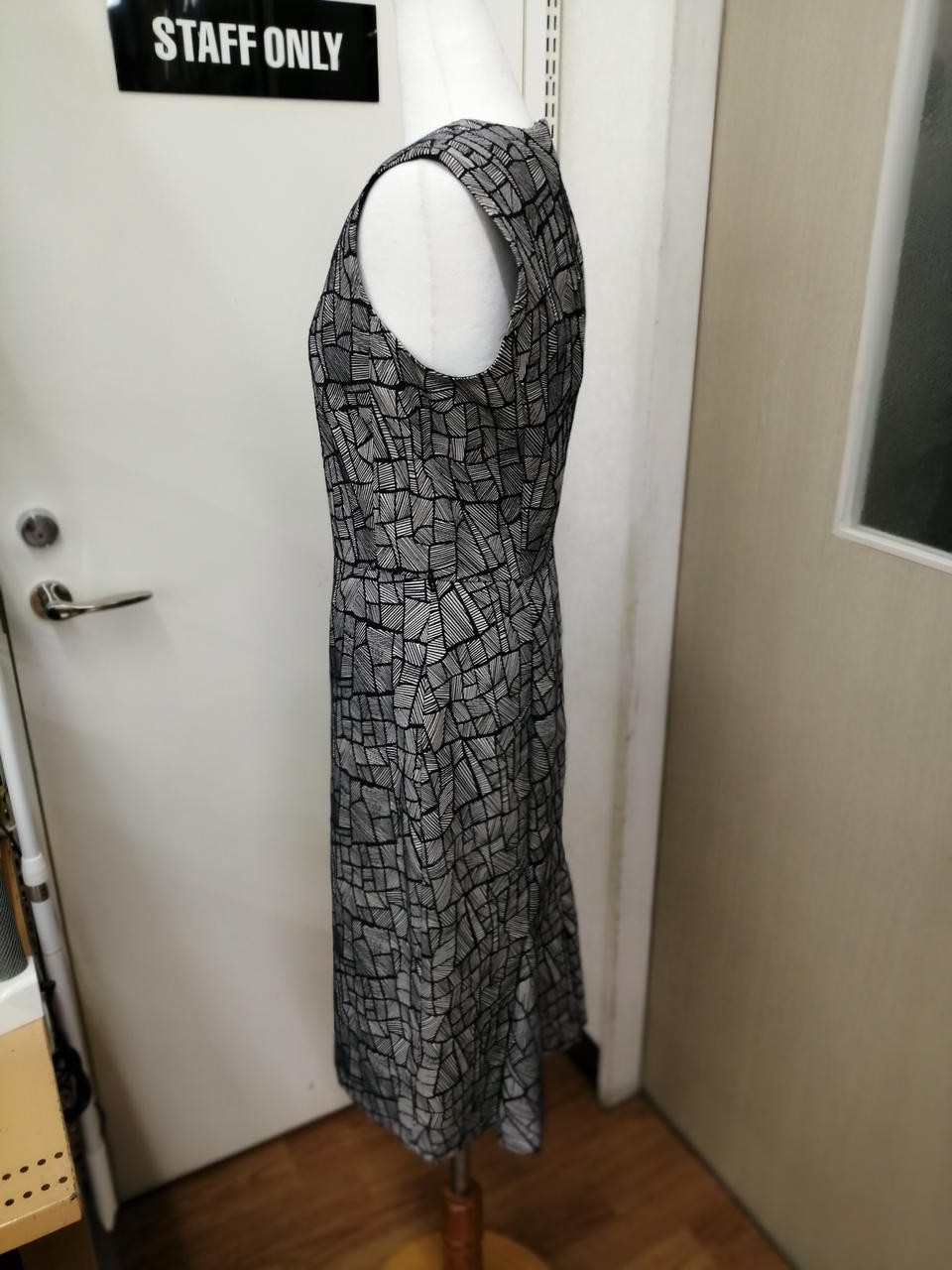 Max Mara 10 Pattern Cotton Dress, Women’s, Approx 38in Length