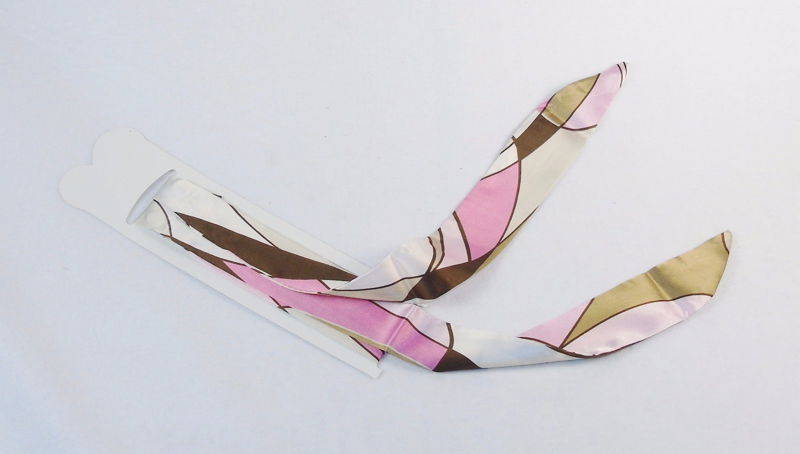 Bra Strap Clip-On Ribbon Scarf Accessory, Set/2 ~ 8 Assorted Colors & Patterns