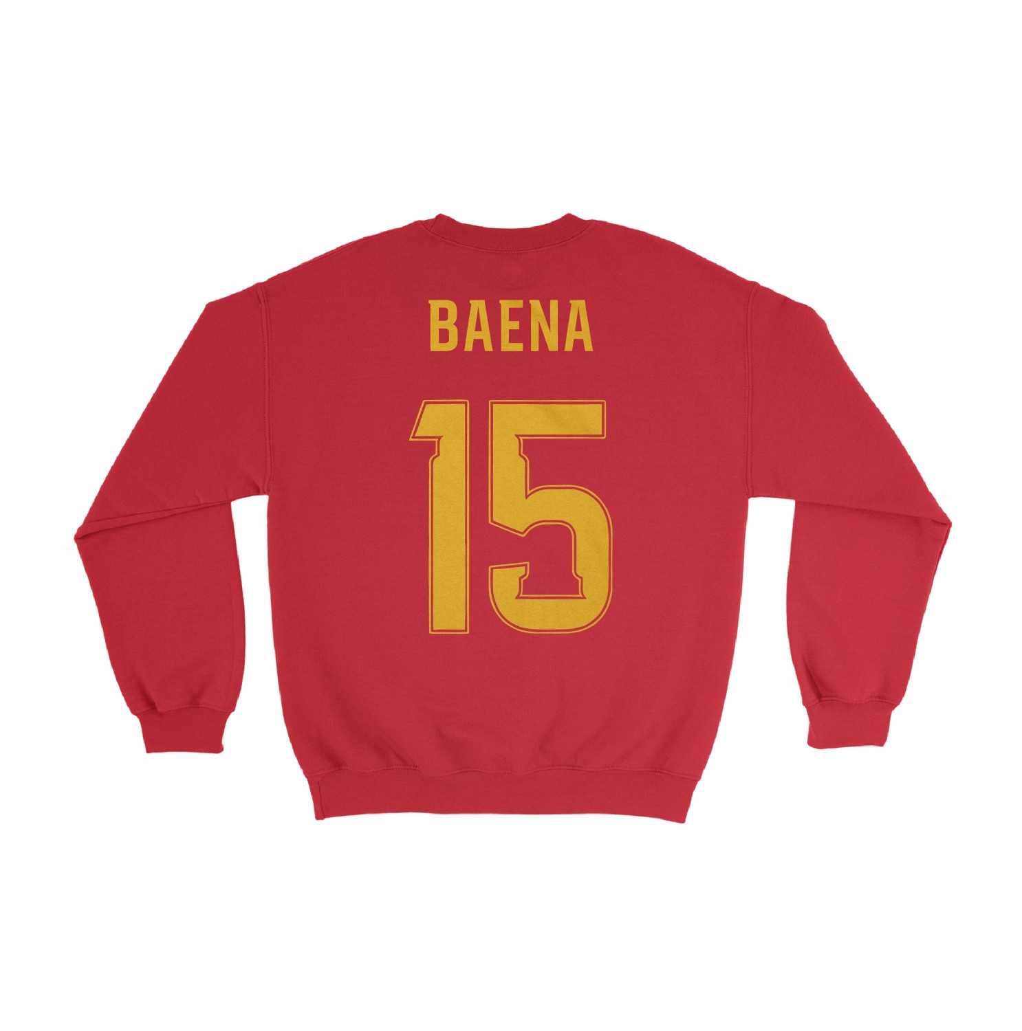 Spain Soccer Pride Baena 15 Two-Sided Tribute Unisex Crewneck Sweatshirt