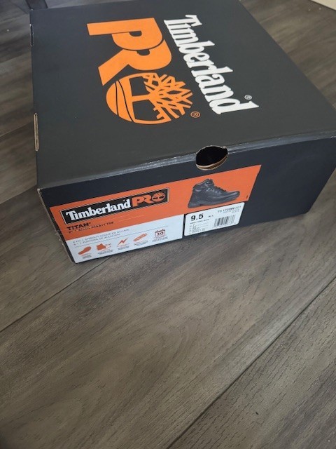 Timberland Pro Steel Toe Boots Mens 9.5