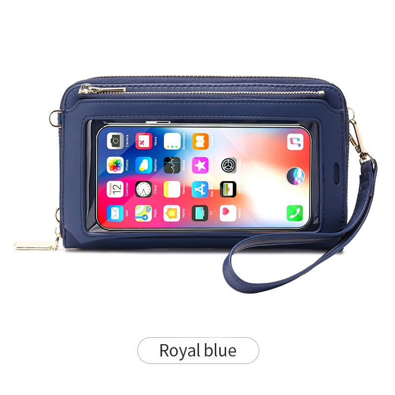 Women Touch Screen Crossbody Cell Phone Bag Wallet Pouch Purse Shoulder Case POP