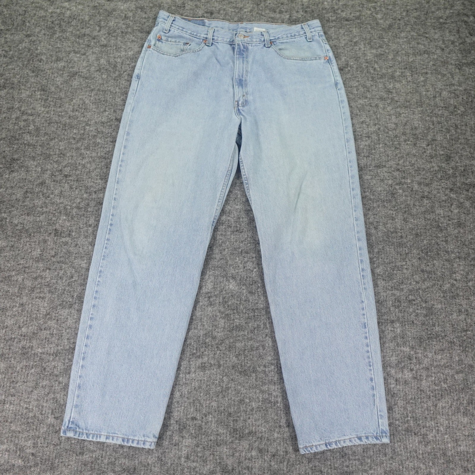 Levis 550 Relaxed Fit Jeans Mens 38×32 Light Wash Denim Casual Pants (36×31.5)