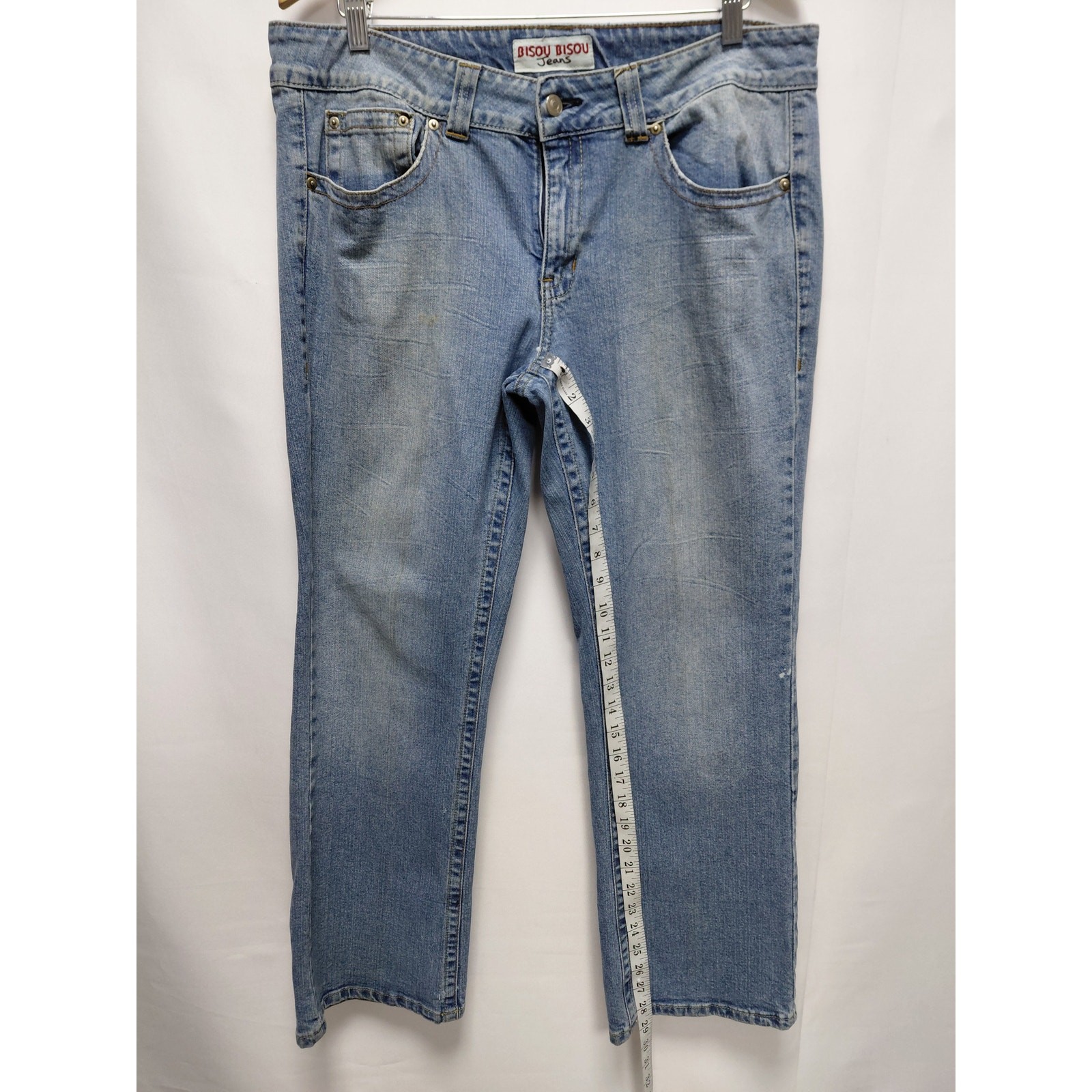 Bisou Bisou Light Wash Jeans Mid (10-12 in) Regular Denim
