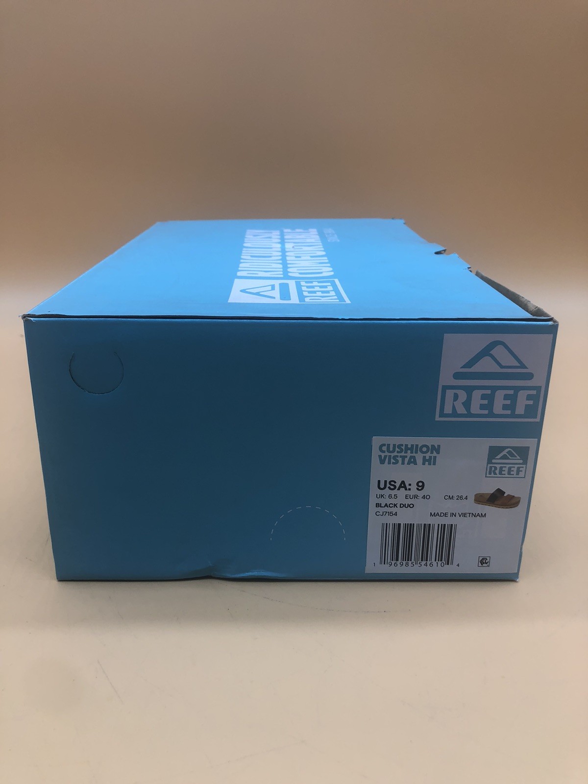 Reef Cushion Vista Hi Women’s Slip On Synthetic Upper Sandals Size 9 New