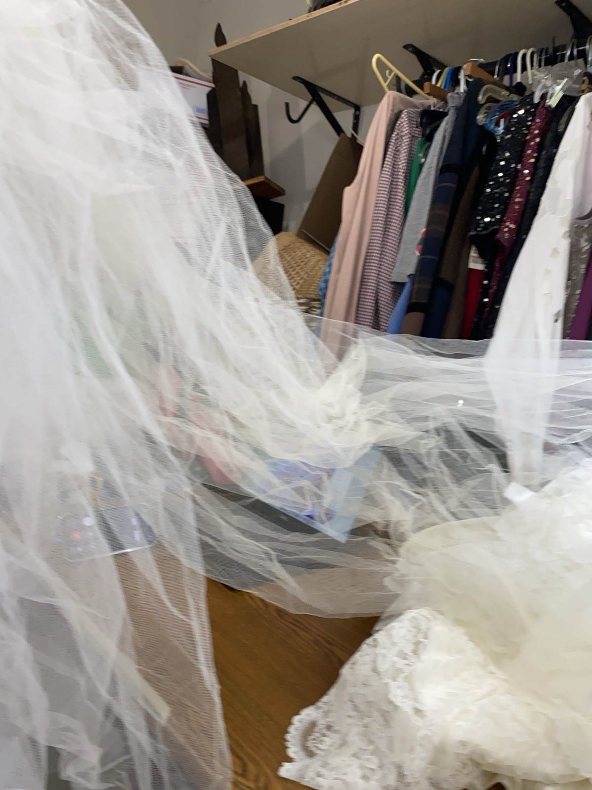 Vintage Wedding Dress Women’s Lace Tulle Victorian Romance Regencycore Ethereal