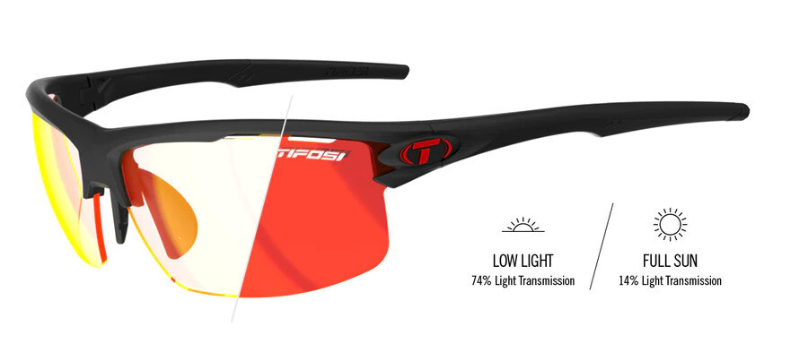 Tifosi Rivet Sunglasses, Great Fit, Interchangeable Lenses, All New!