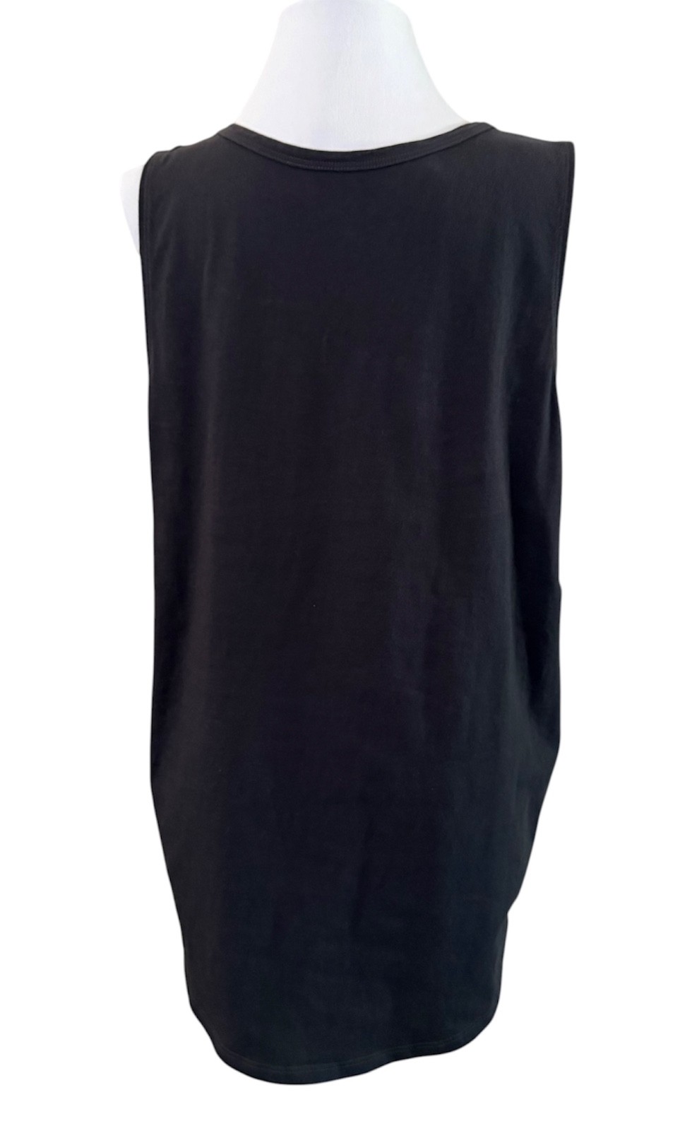 Life is Good SZ XL Charcoal Gray Crusher Compass Flowery Tank Tee Shirtless
