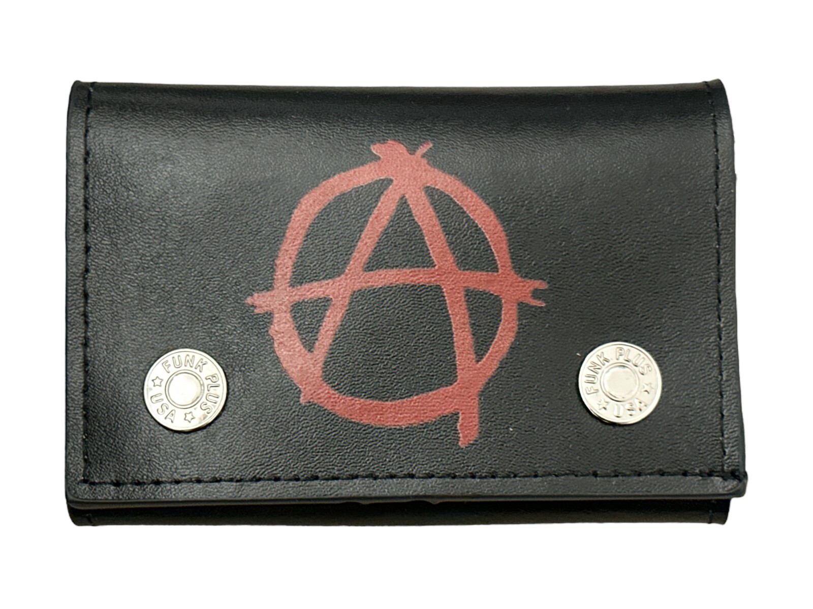 Genuine Leather 70’s Classic Bikers Wallet With 12″ Wallet Chain Punk motorcycle