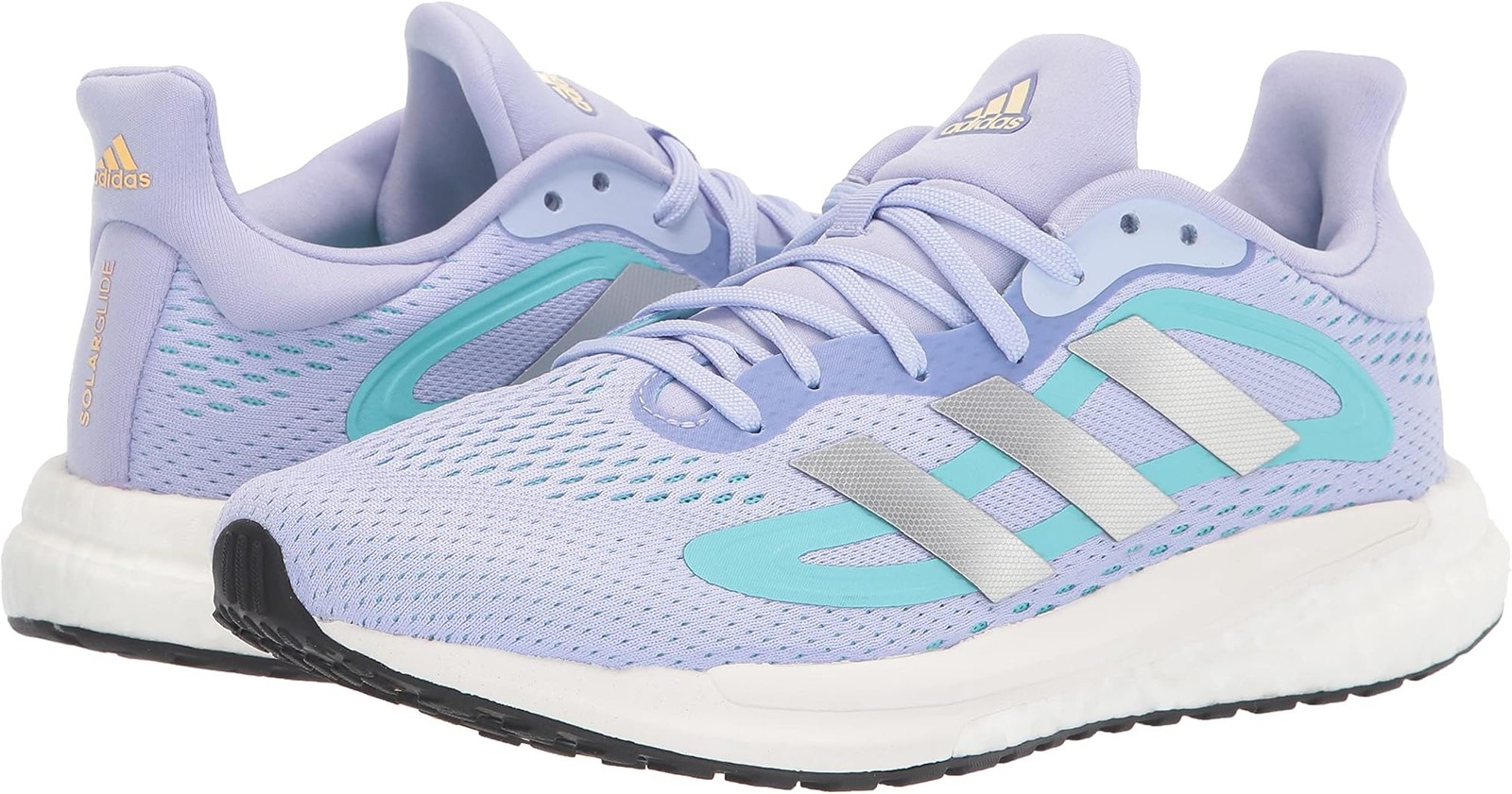 Adidas by Stella McCartney Womens Id7585 – Violet Tone/Silver Metallic/Orange Ti