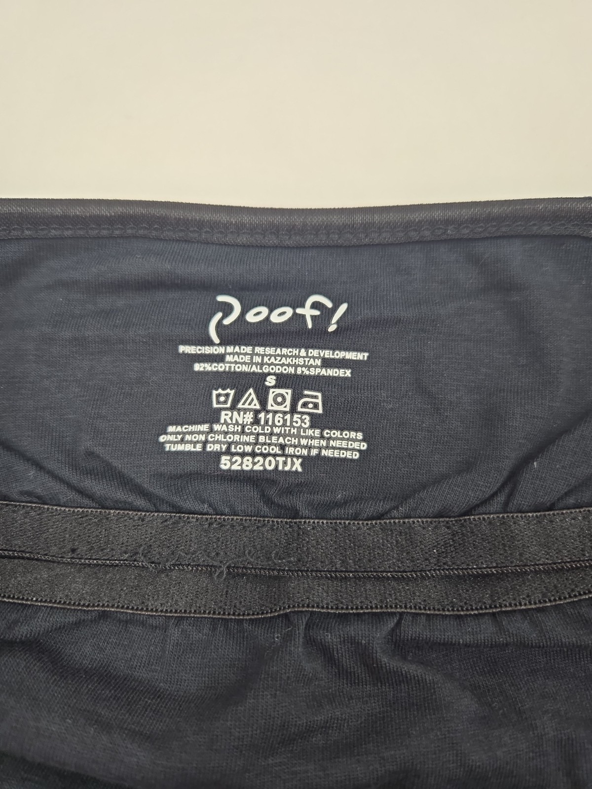 Poof Clothing Co. Size S Black Cami