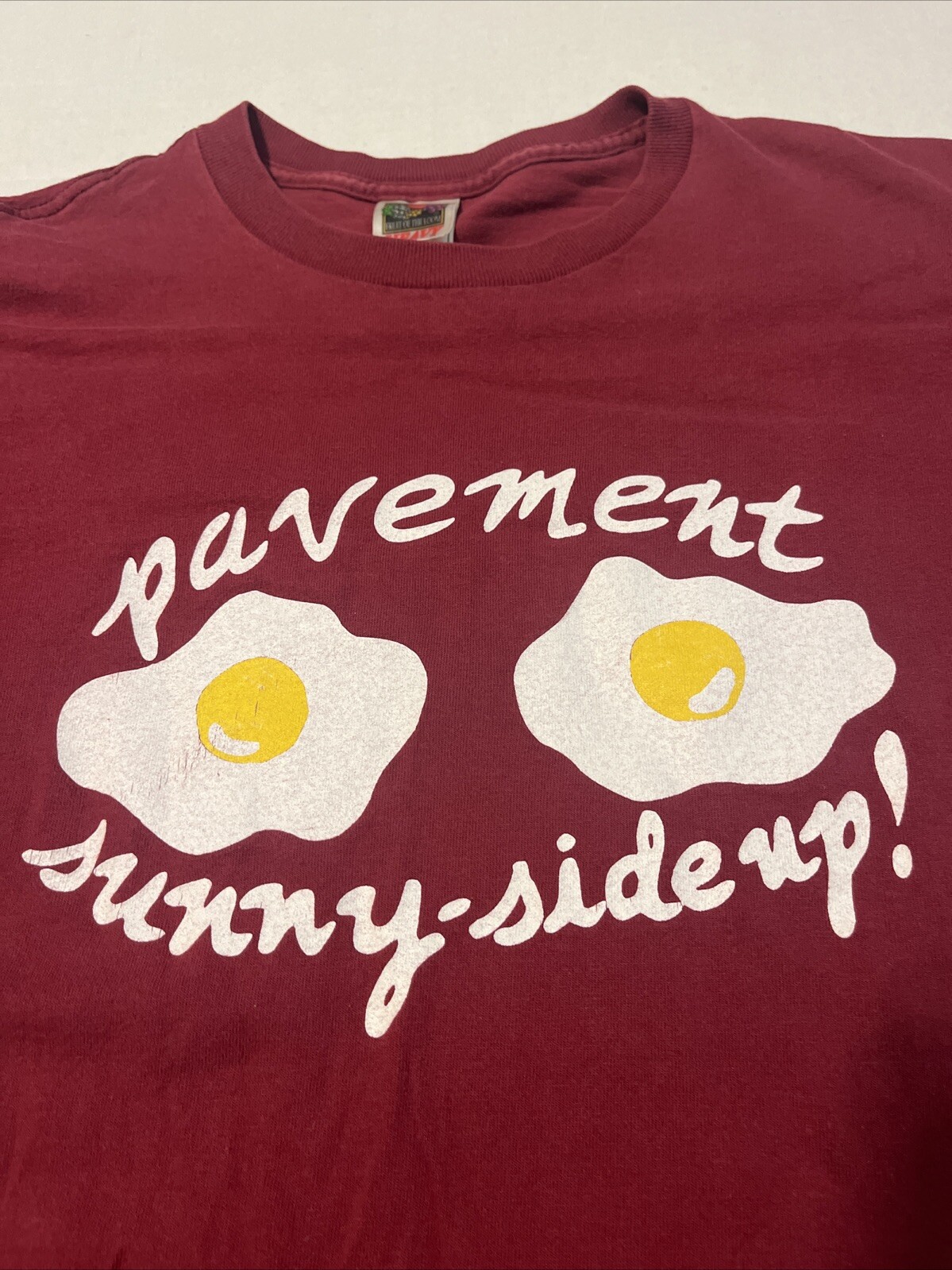 Vtg PAVEMENT Sunny Side Up ! t shirt ORIG. Size M Medium Stephen Malkmus & Jicks