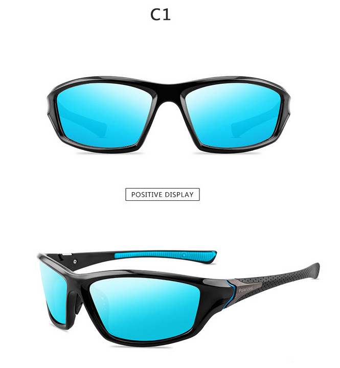 Polarized Sport Sunglasses For Men Women Outdoor Driving Fishing UV400 Glasses