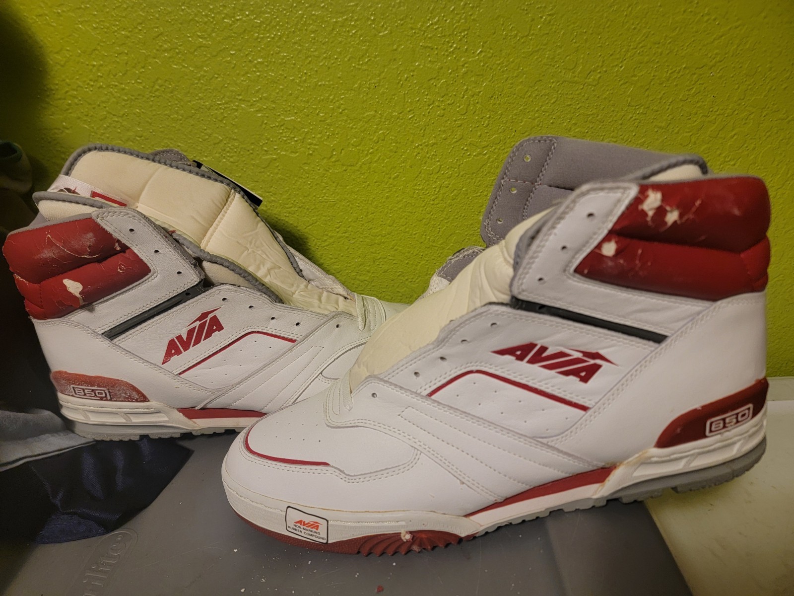 Avia 850 MR Basketball 1985 Shoes Drexler Pippen Blazers Abloh 1980s Vintage SEE