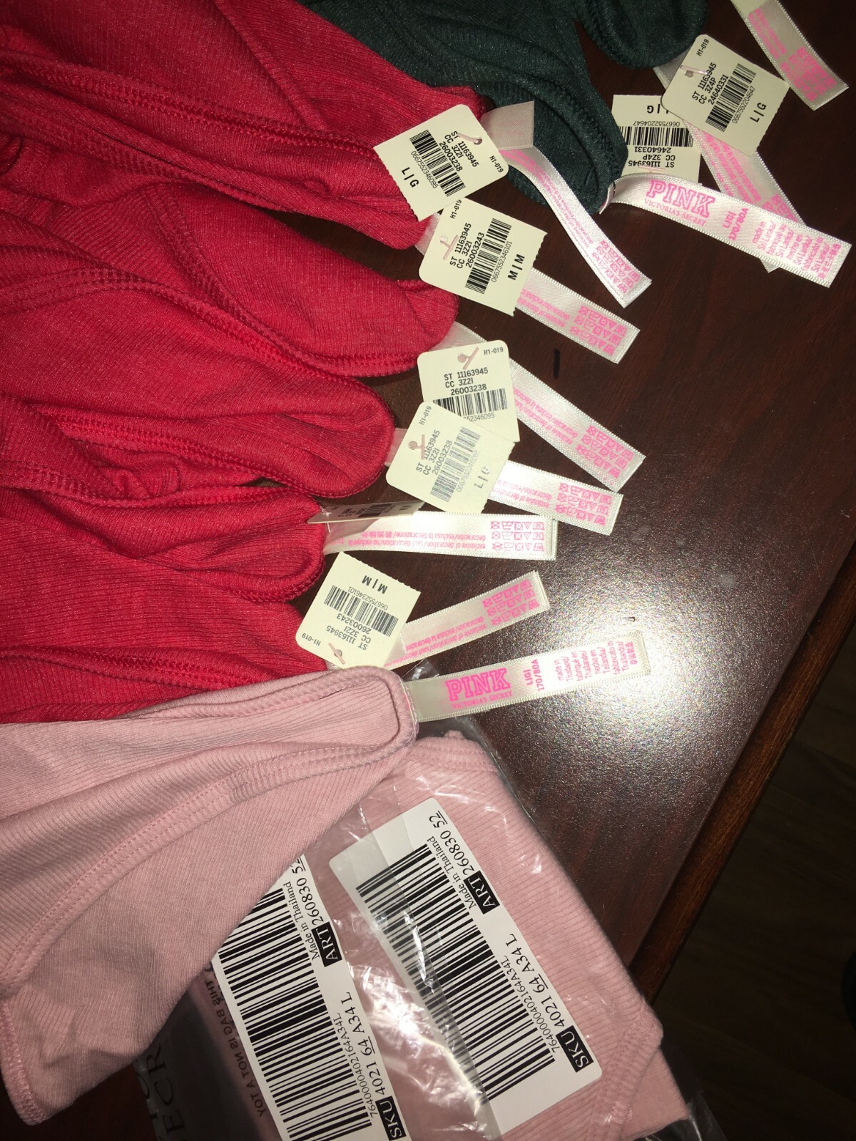 VICTORIA SECRET PINK-BIKINI PANTIES-VARIOUS COLORS/SIZES-BUYER CHOICE-NWT