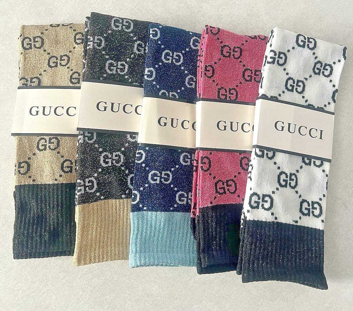 Unbranded Design Graphic Socks Unisex Long Bling Bling One Size Fits All