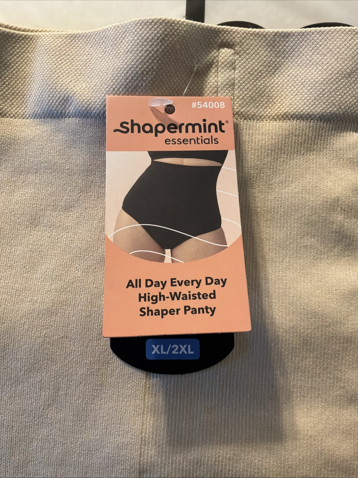 Empetua by Shapermint All Day Every Day High-Waisted ShaperPanty XL/2X BEIGE NWT