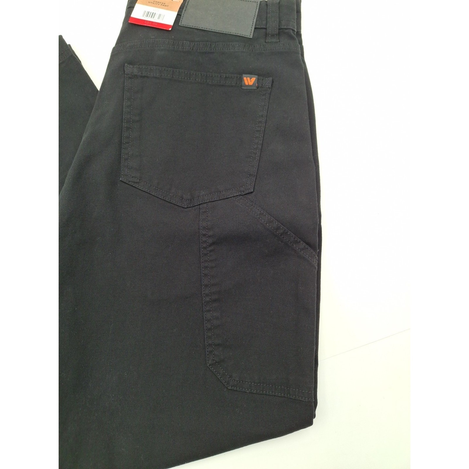Eddie Bauer Men’s Canvas Utility Stretch Pants – Black – Size: 34×30 – NWT!