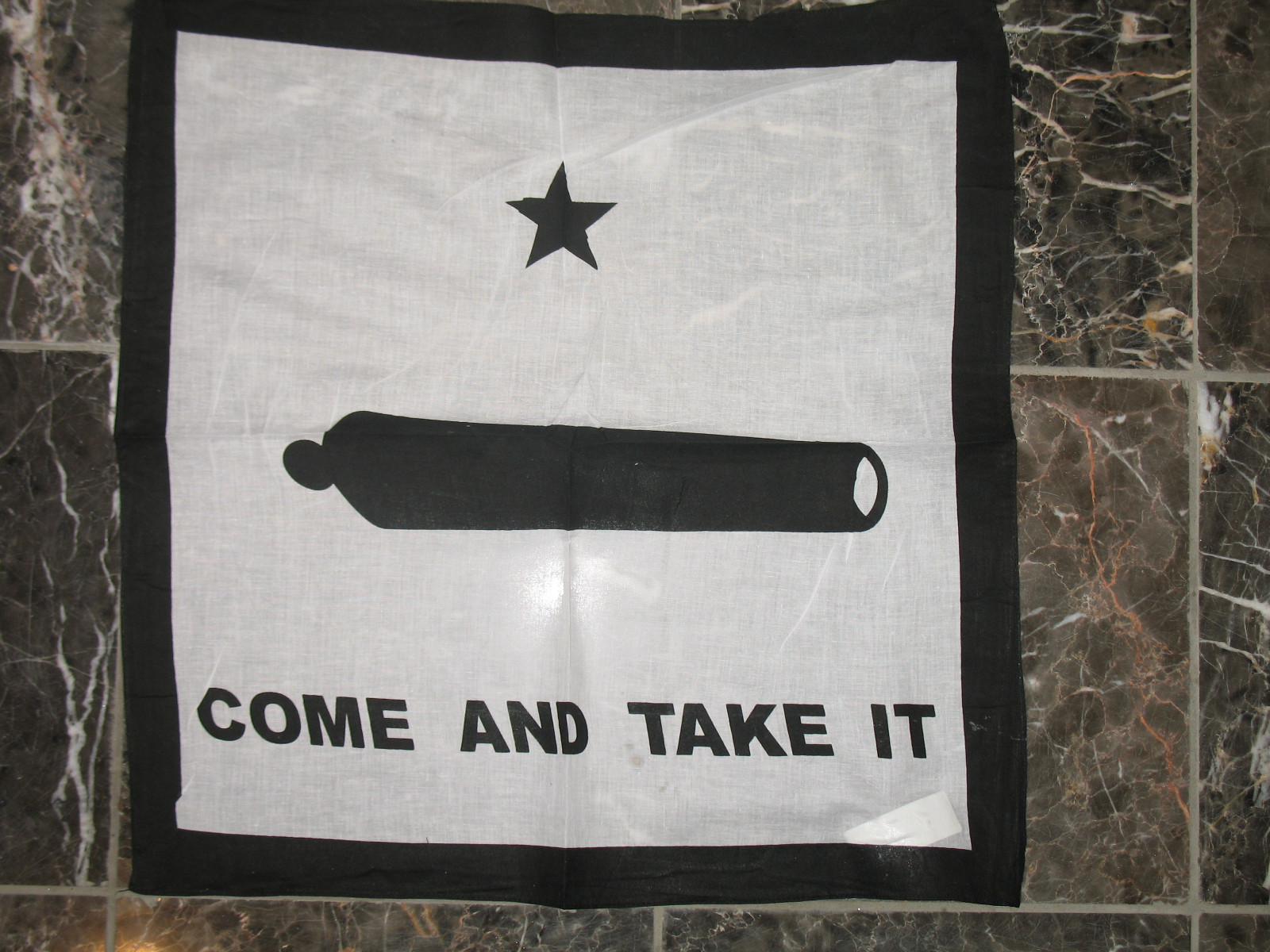 (2 PACK) 22″x22″ Gonzales Gonzalez Come and Take it Texas Bandana Texas