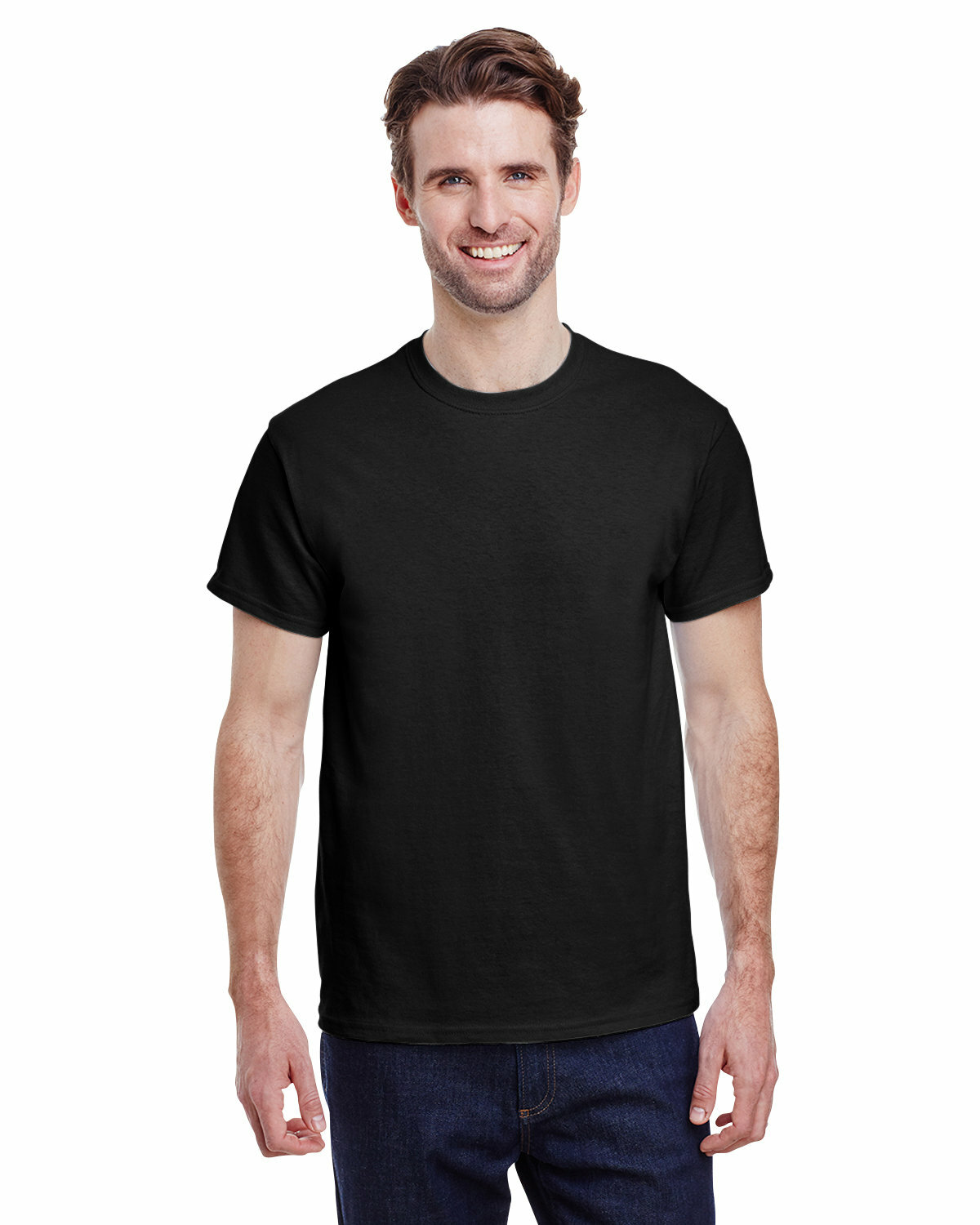 Gildan G200 Ultra Cotton T Shirt Black (5XL)