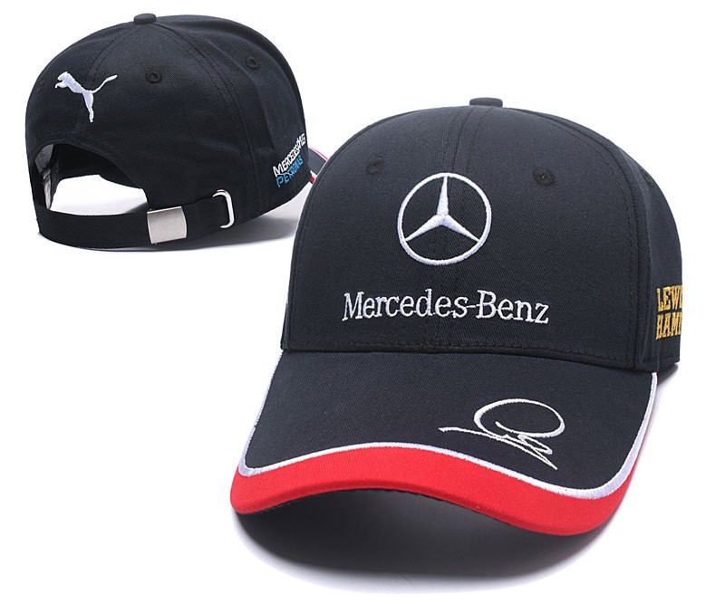 Mercedes-Benz Embroidered Logo hat Baseball cap Golf hat Adjustable Free Tax