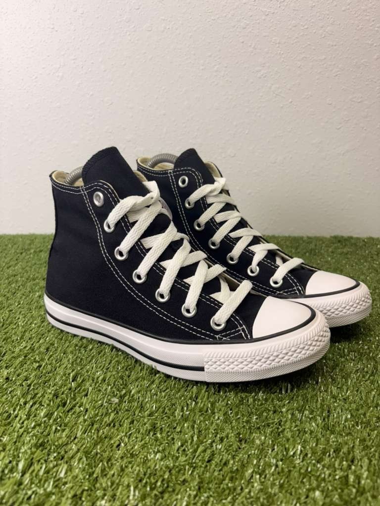 Converse Chuck Taylor All Star High Top Shoes Men 4 Women 6 Black Canvas Unisex