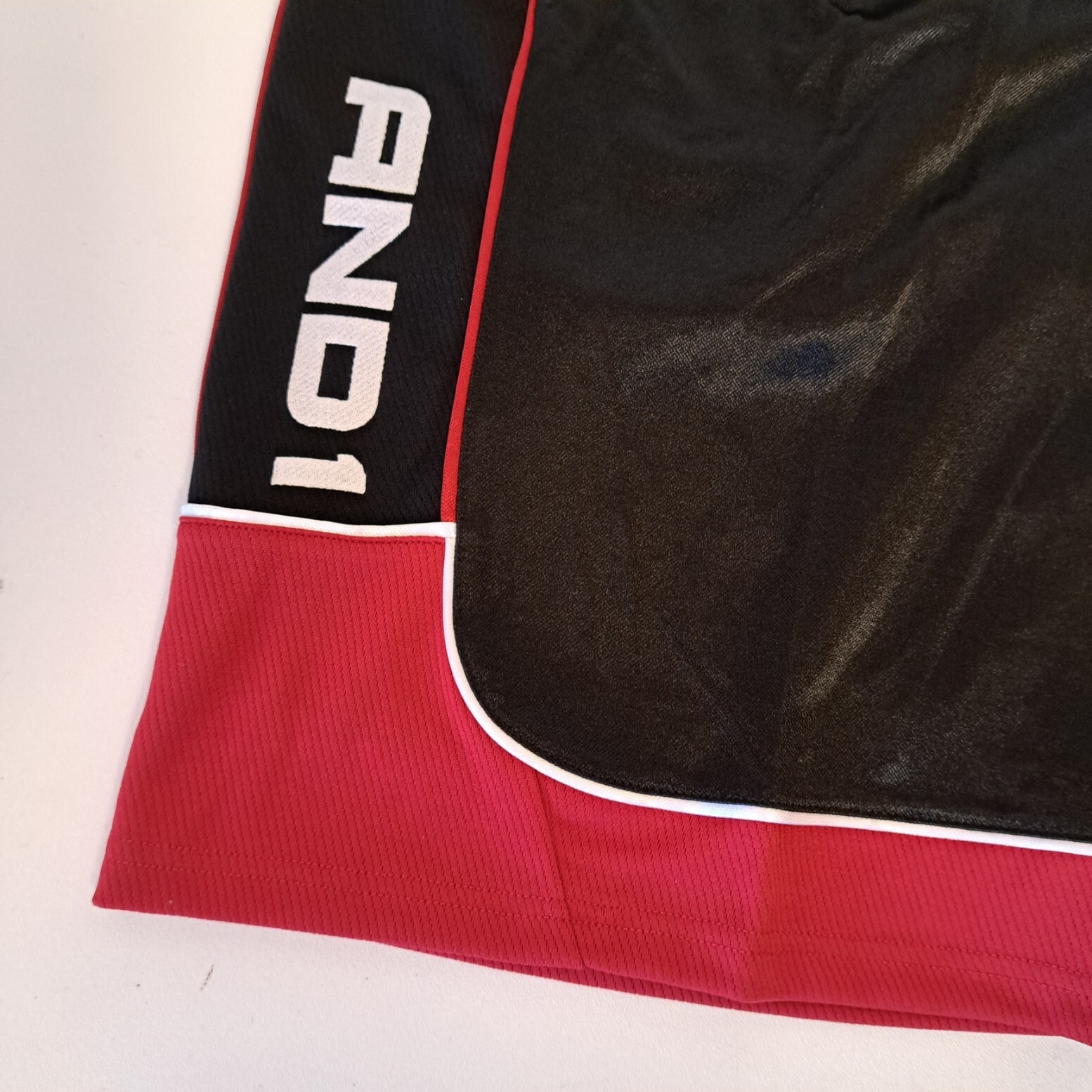 And1 Mens Shorts Basketball Gym 11″ Inseam Black White Red S M L XL 2XL 3XL SIZE