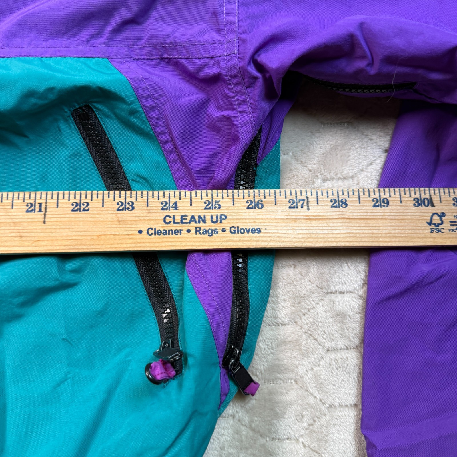 VTG 80s 90s Windbreaker Multicolor Sierra Designs Hooded Nylon Jacket