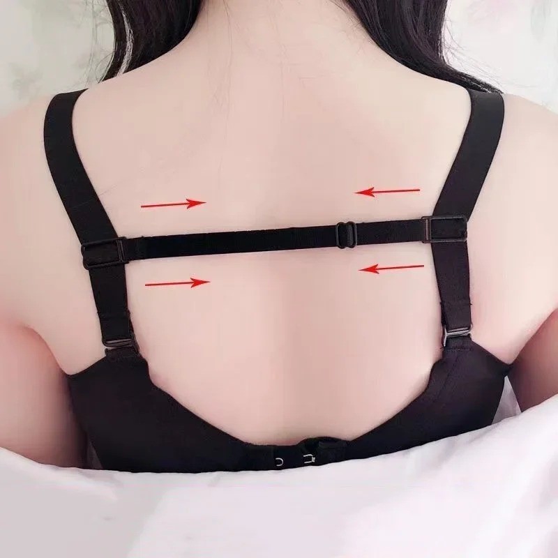 1-5Pcs Bra Strap Holder Adjustable Band Strap Racer Back Clip Women
