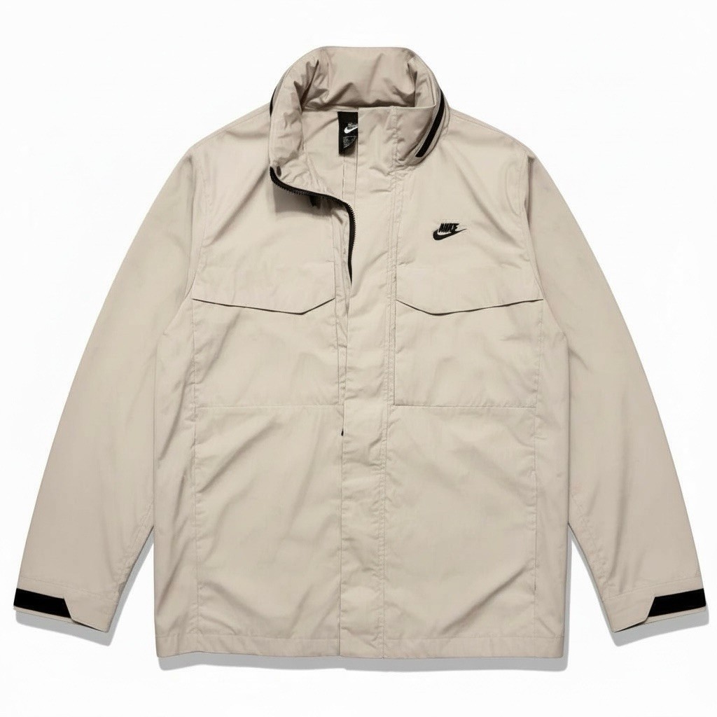 Nike Sportswear Mens Premium Essentials M65 Khaki Jacket, Medium, NWT SRP $170