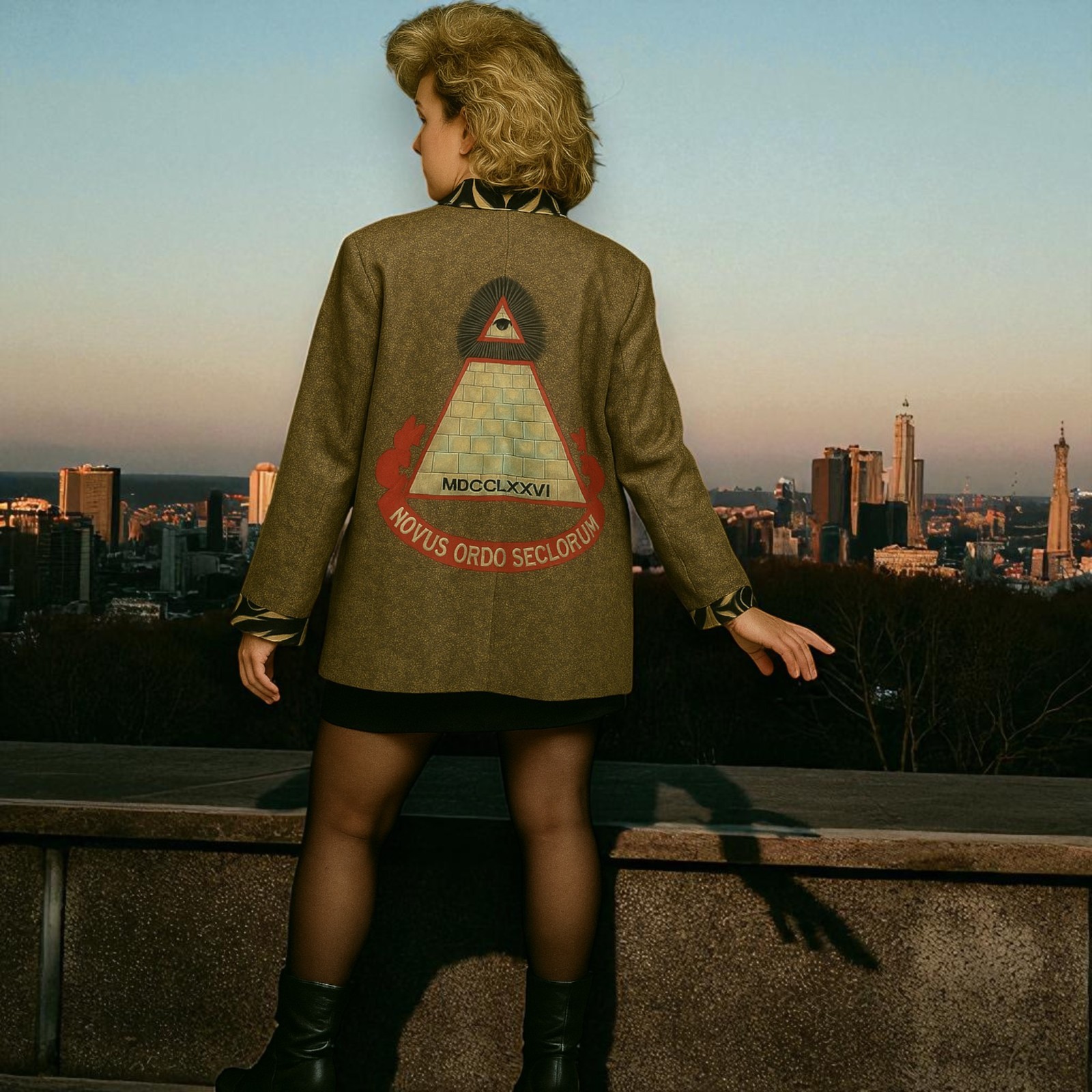 80s Inspired Desperately Seeking Susan Jacket for Women-Size XS – 5XL