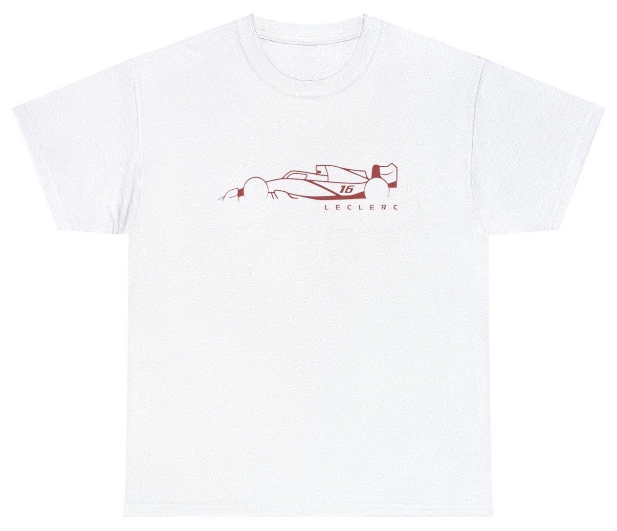 Charles Leclerc T Shirt F1 Formula One Ferarri Racing Cute Merch Fan Gift Tee