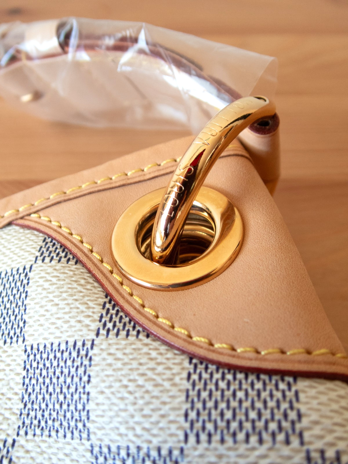 Louis Vuitton Galliera PM Damier Azur Shoulder Bag NEW Unused w/ Dust Bag
