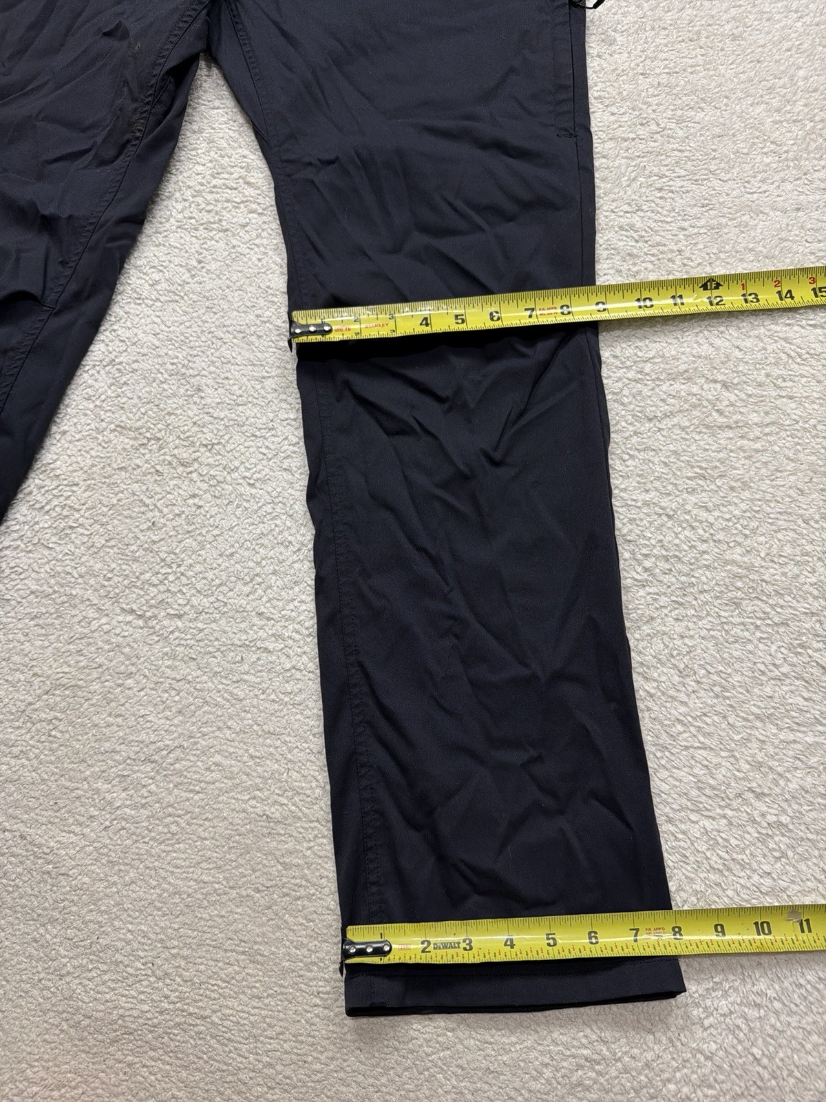 686 Everywhere Pants Relaxed Fit Mens 34×32 Navy Drawstring Outdoor Performance