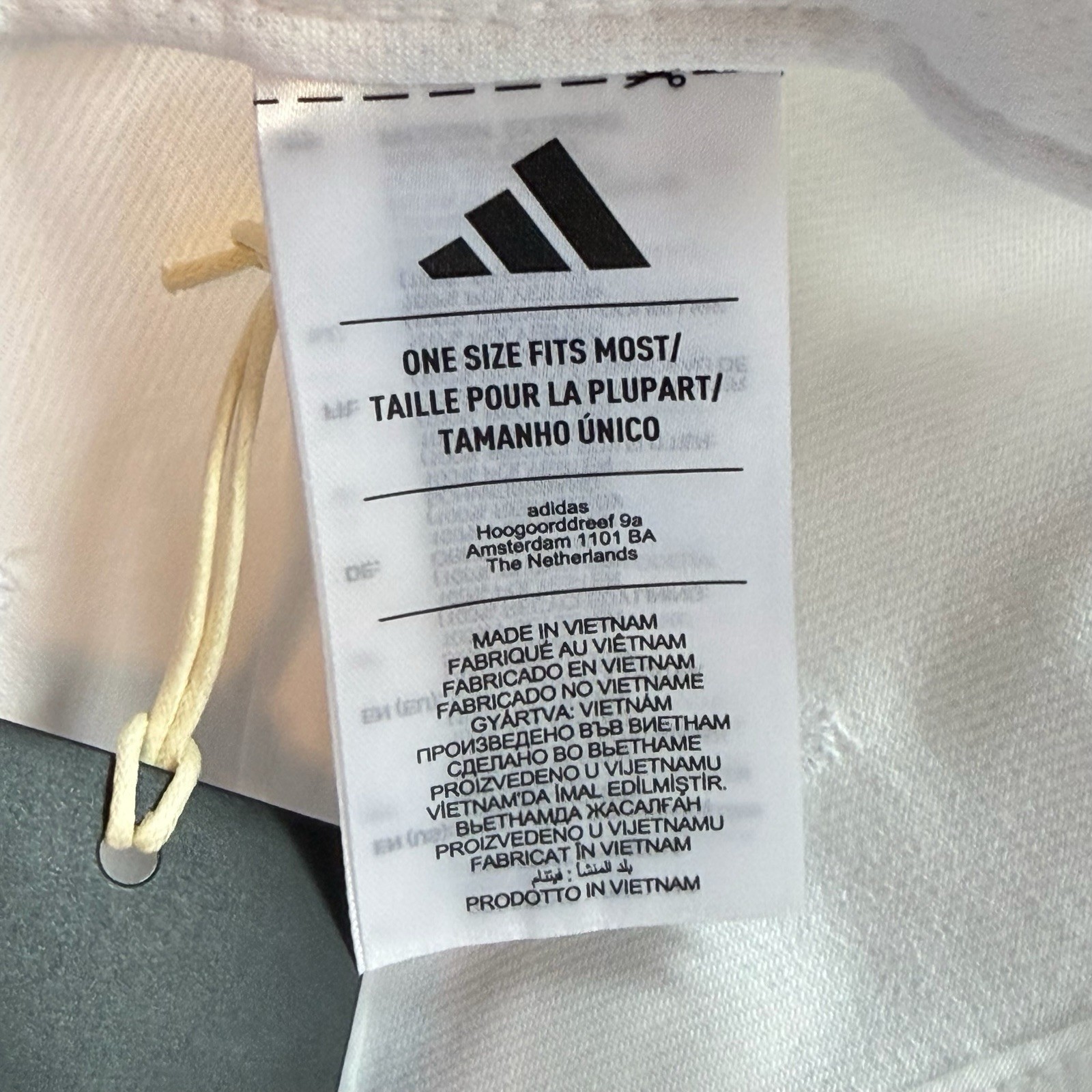 Adidas World Cup 2026 Team Germany Soccer Hat Cap OSFM Adjustable White KC6705