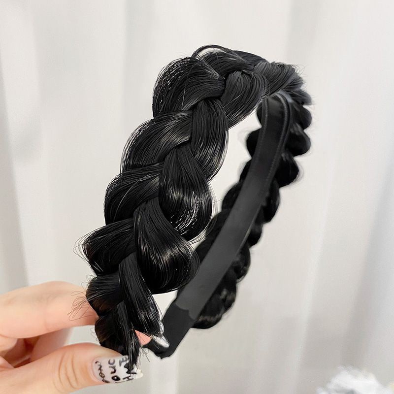 Headband Synthetic Hair Plaited Headband Braid Braided & Teeth Hair Band Beauty