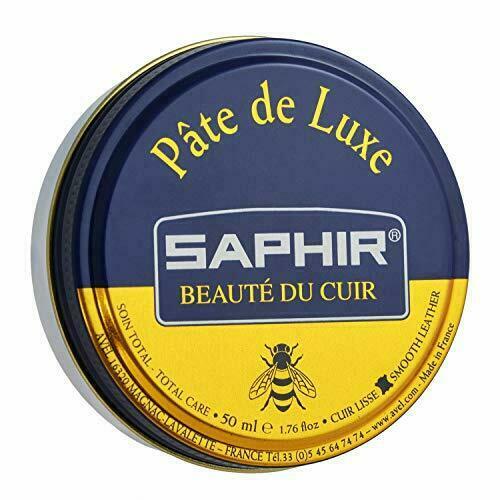 Neutral Saphir Shoe Polish Pate de Luxe 50ml Tin – Made in France