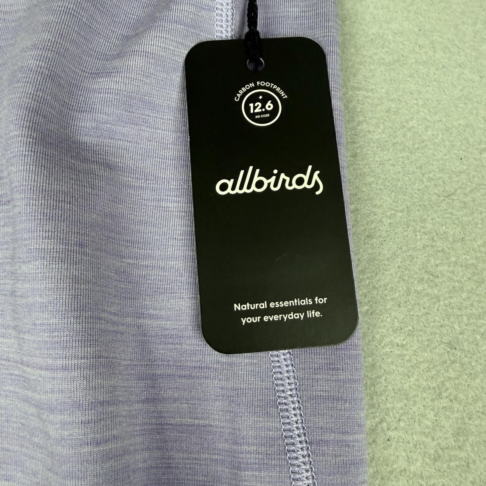 Allbirds Natural Flow Legging Purple Hush Merino Wool Blend High Rise XS NWT