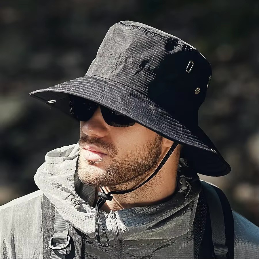UV Protective Sun Hat- Breathable Wide Brim for Men/Women,Summer Fishing&Camping