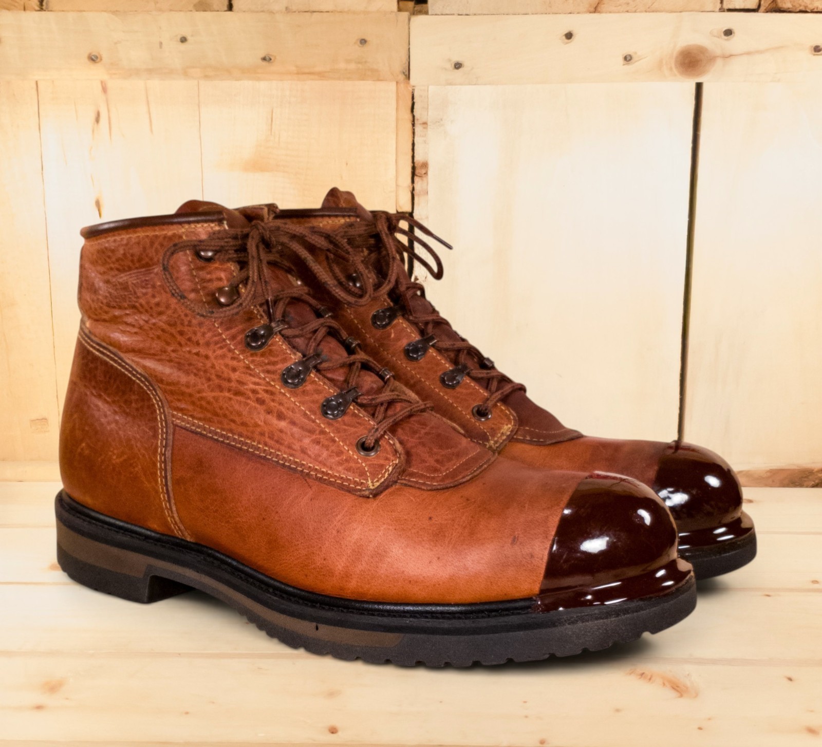 Red Wing 2222 ComfortForce Boots Size 11.5D with Tuff Toe (Steel Toe) (USA)