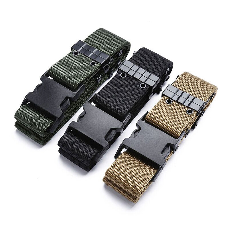 Tactical Belt Adjustable Military Grade Heavy Duty Work Belt for Outdoor Sports