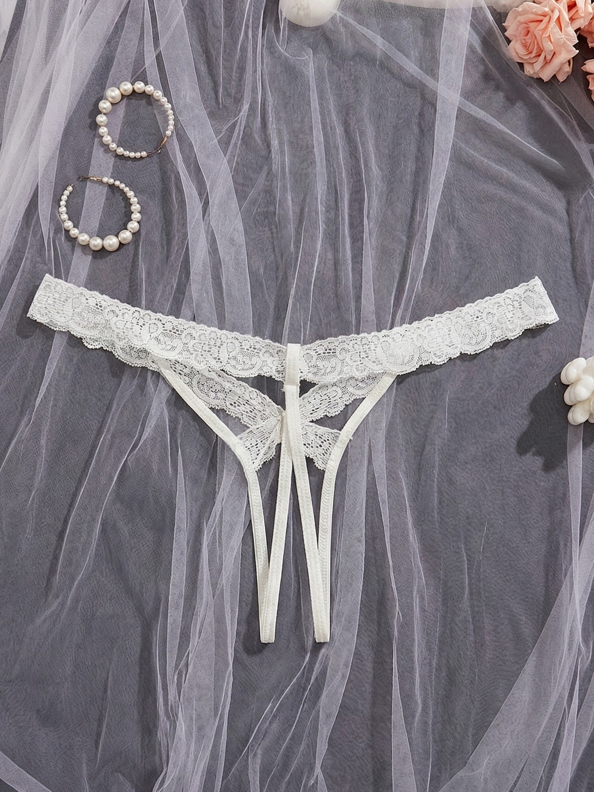 ☆USA☆ Sexy Women Lace Thong G-string Panties Lingerie Underwear Crotchles T-back